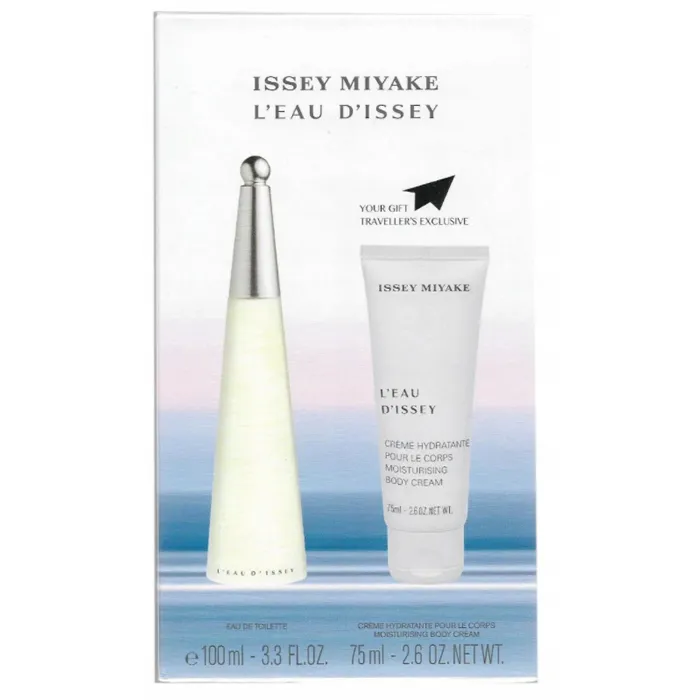 Issey Miyake L'Eau D'Issey Eau De Toilette Vaporisateur 100ml Coffret 2 Produits