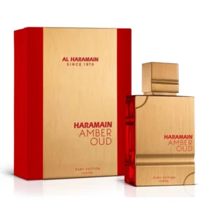 Afnan Al Haramain Amber Oud Eau De Parfum Ruby Edition 120ml Spray