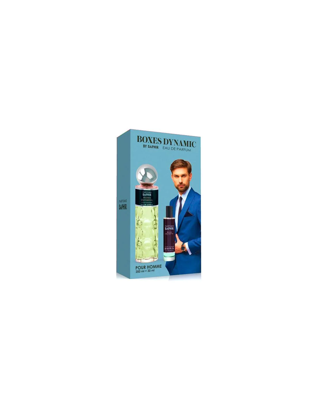 Saphir Boxes Dynamic Edp Spray 200ml 30ml Sets